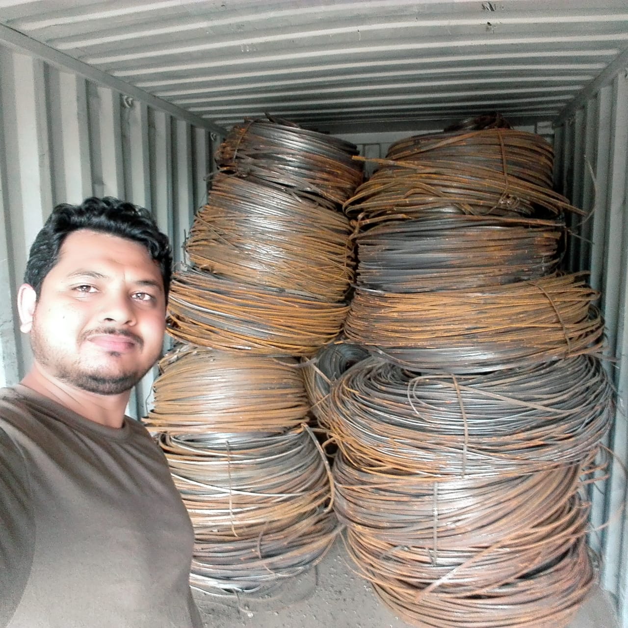 Hr trimming side edge scrap metal for export